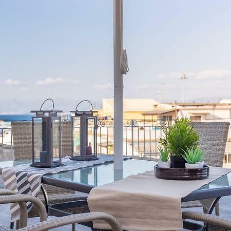 Spacious Maisonette - Roof Top View Of Corfu Port Mantouki エクステリア 写真