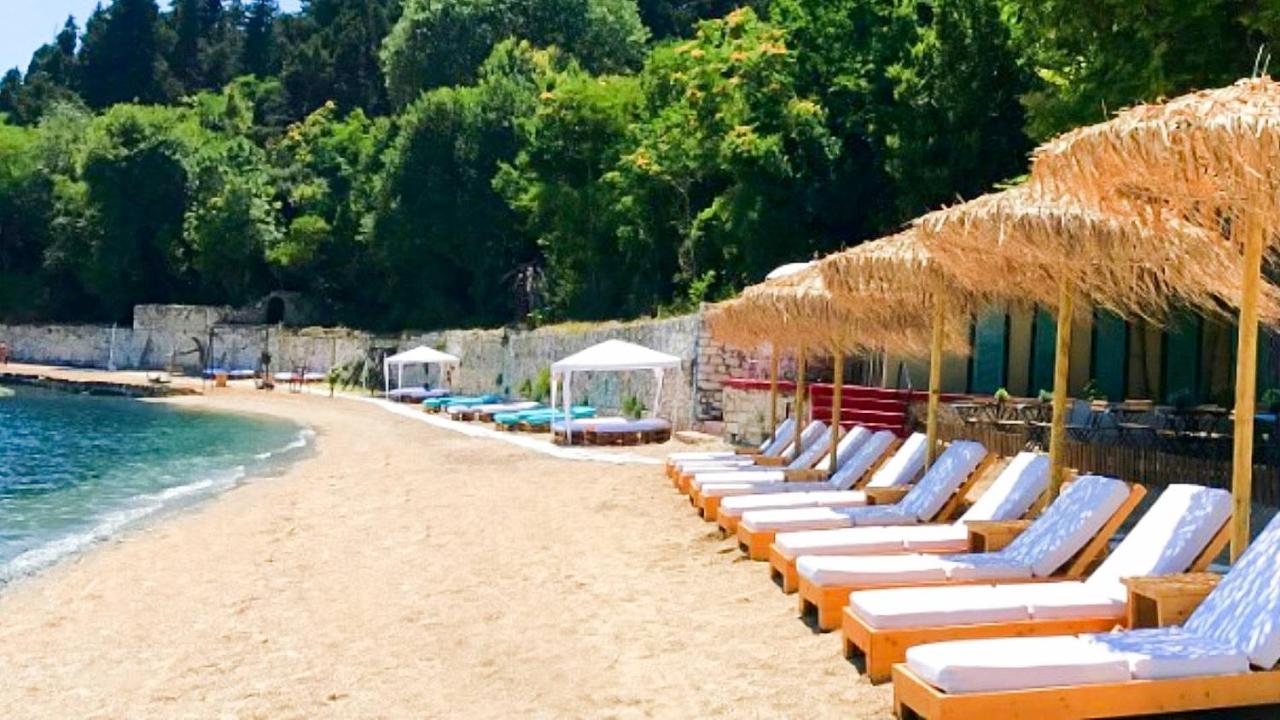 Spacious Maisonette - Roof Top View Of Corfu Port Mantouki エクステリア 写真