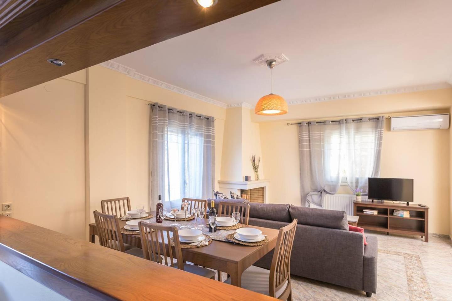 Spacious Maisonette - Roof Top View Of Corfu Port Mantouki エクステリア 写真