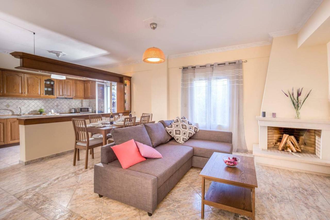 Spacious Maisonette - Roof Top View Of Corfu Port Mantouki エクステリア 写真